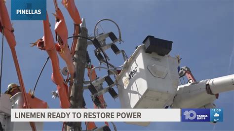 Duke Energy Stages 375 Trucks At Tropicana Field Ahead Of Nicole Wtsp Com