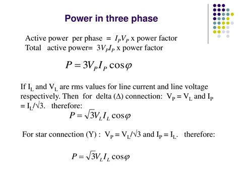 Power Factor Formula 3 Phase Power Factor Formula 3 Phase