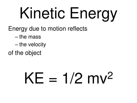 Ppt Kinetic Energy Powerpoint Presentation Free Download Id 7054757 Ppt Kinetic Energy Powerpoint Presentation Free Download Id 7054757
