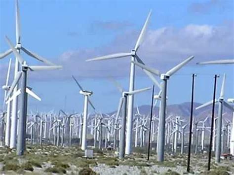 San Gorgonio Pass Wind Farm North Of Palm Springs California Youtube