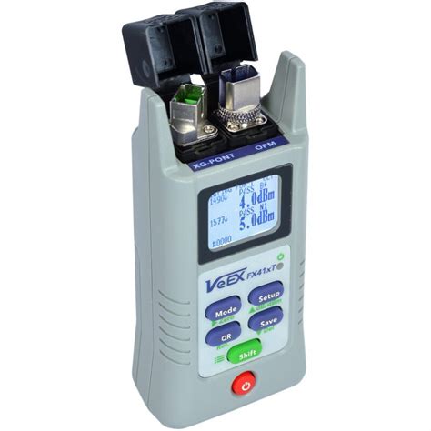 Veex Unveils Industry S Smallest Pon Terminated Optical Power Meter
