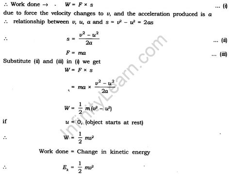 Work Power And Energy Cbse Class 9 Notes Science Chapter 11 Work Power And Energy Cbse Class 9 Notes Science Chapter 11